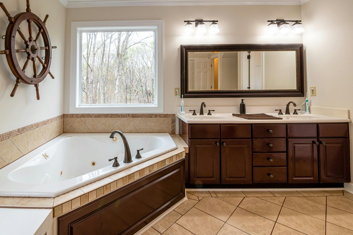 Bathroom Cabinet Refinishing